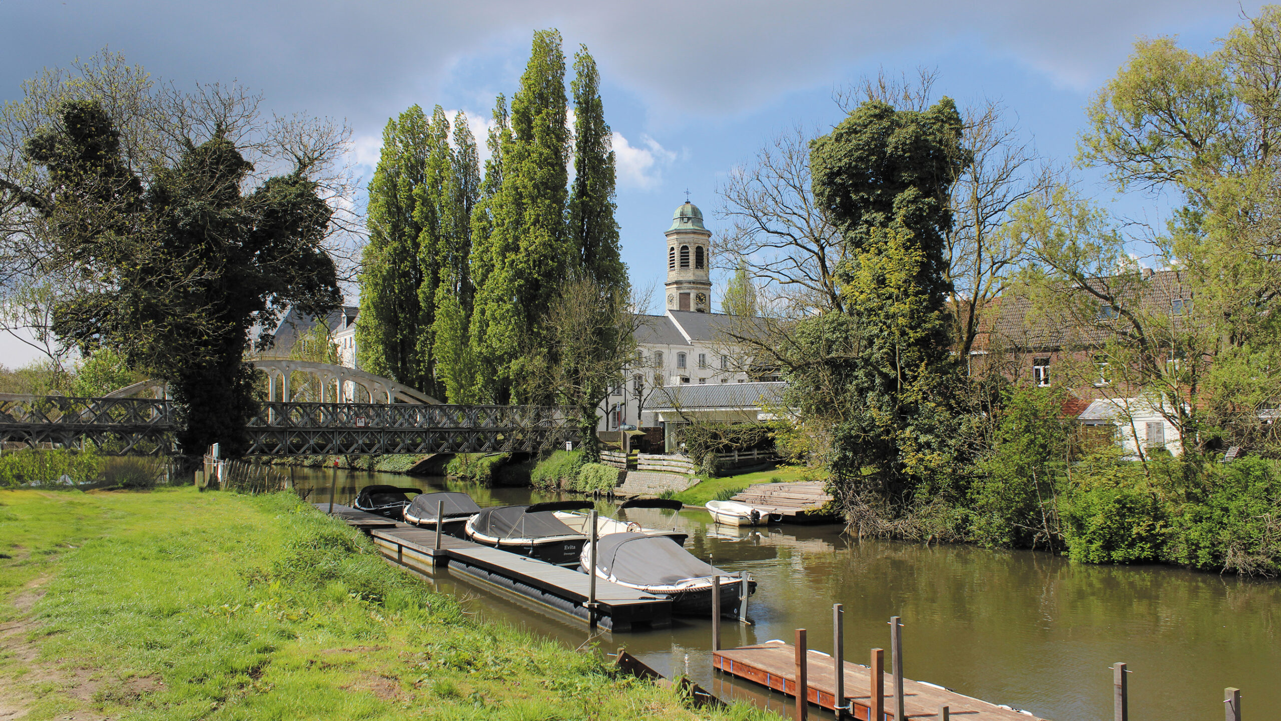 Bruggetje over de Leie