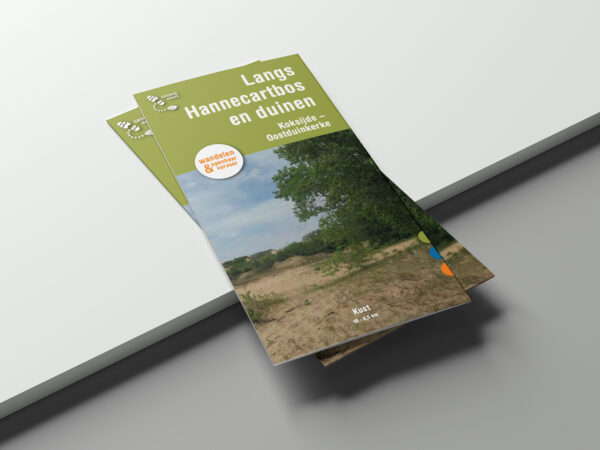 Brochure: Langs Hannecartbos en duinen - Koksijde - Oostduinkerke